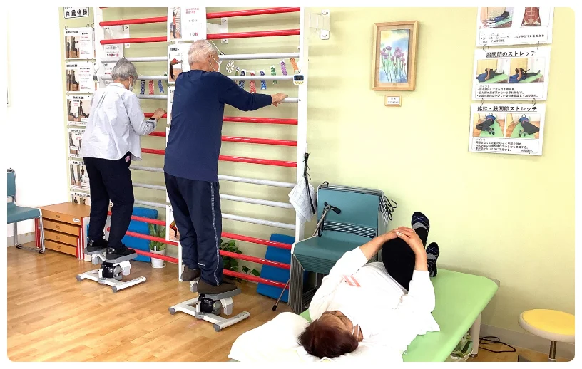 グループトレーニング・自主トレーニング